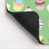 Köstlich dekorierte Geburtstagskuchen Mousepad (Ecke)