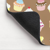Köstlich dekorierte Geburtstagskuchen Mousepad (Ecke)
