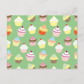 Köstlich dekorierte Geburtstagskuchen Postkarte (Vorderseite)