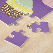 Köstlich dekorierte Geburtstagskuchen Puzzle (Seite)