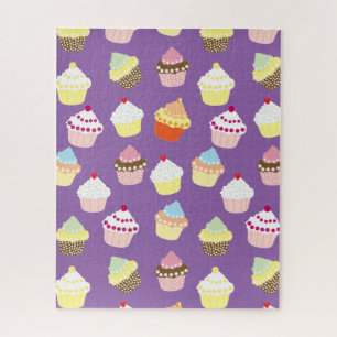 Köstlich dekorierte Geburtstagskuchen Puzzle