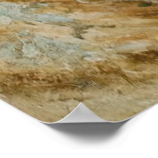 köstlich frisch poster (Ecke)