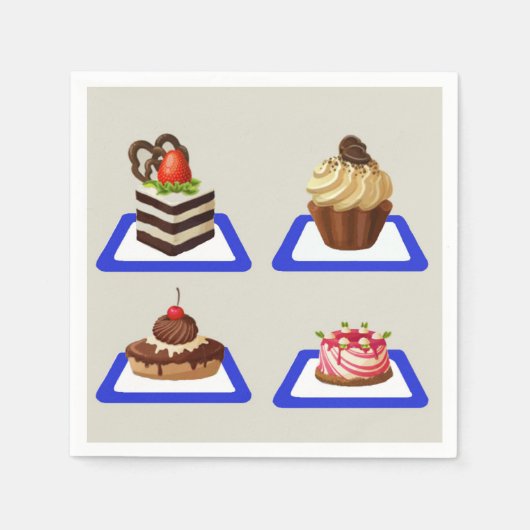 köstlich serviette (Vorderseite)