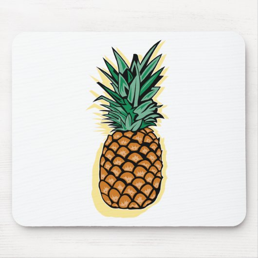 Köstliche Ananas Mousepad (Vorne)