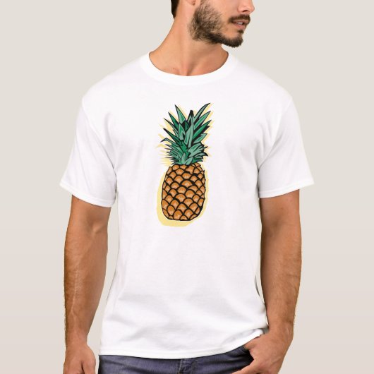 Köstliche Ananas T-Shirt (Vorderseite)