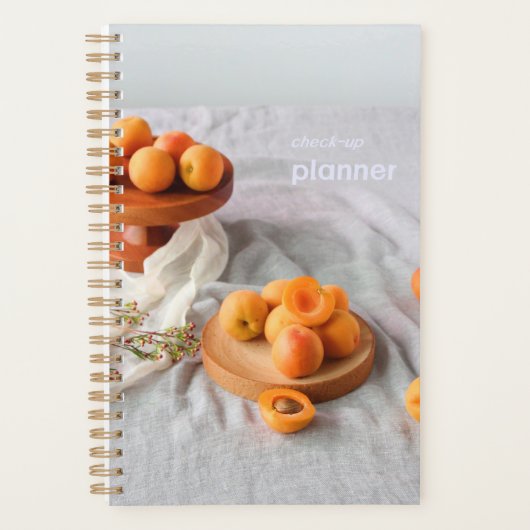 Köstliche Aprikosen Planer (Vorderseite)