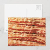 Köstliche BACON-Güte Postkarte (Vorne/Hinten)