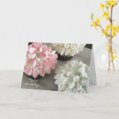 Köstliche Blume Cupcakes Karte (Gelbe Blume)