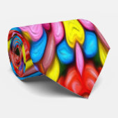 Köstliche Blume Krawatte (Gerollt)