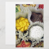 Köstliche Cookies Briefpapier (Vorne/Hinten)