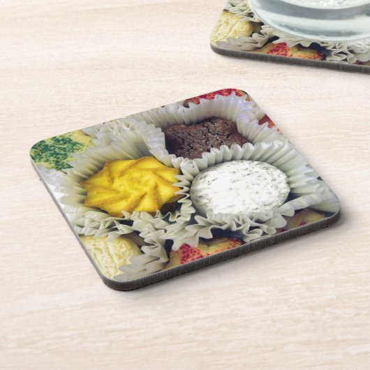 Köstliche Cookies Getränkeuntersetzer (Linke Seite)