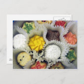 Köstliche Cookies Postkarte (Vorne/Hinten)