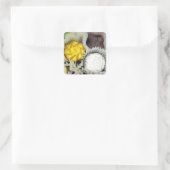 Köstliche Cookies Quadratischer Aufkleber (Tasche)