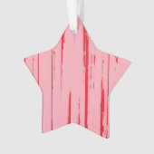 Köstliche Creme Candy Print Ornament (Vorderseite)