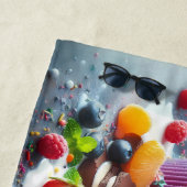 Köstliche Cupcakes Strandtuch (Beispiel)