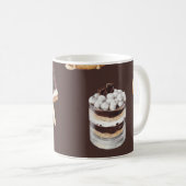 Köstliche Desserts: Muster der Speiseauswahl Kaffeetasse (VorderseiteRechts)