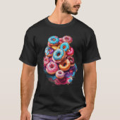 Köstliche Donuts T-Shirt (Vorderseite)