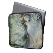 Köstliche Einsamkeit durch Frank Bramley, Vintage Laptopschutzhülle (Vorderseite Links)