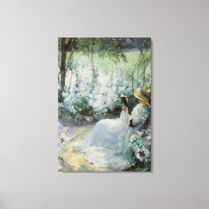 Köstliche Einsamkeit durch Frank Bramley, Vintage Leinwanddruck