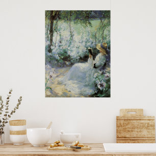 Köstliche Einsamkeit durch Frank Bramley, Vintage Poster