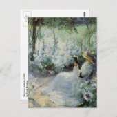 Köstliche Einsamkeit durch Frank Bramley, Vintage Postkarte (Vorne/Hinten)