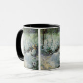 Köstliche Einsamkeit durch Frank Bramley, Vintage Tasse (Vorderseite Links)