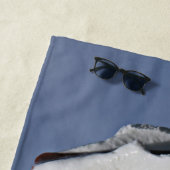 Köstliche Eiscreme in der Sky-Fotografie Strandtuch (Beispiel)