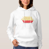 Köstliche französische Fries Retro Fast Food Hoodie (Vorderseite)