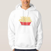 Köstliche französische Fries Retro Fast Food Hoodie (Vorderseite)