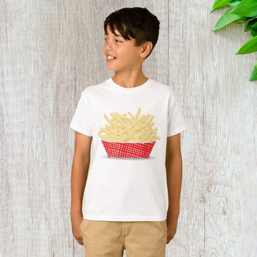 Köstliche französische Fries Retro Fast Food T-Shirt