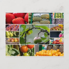 Köstliche fruchtige Gruß nicht nur für Vegetarier Postkarte