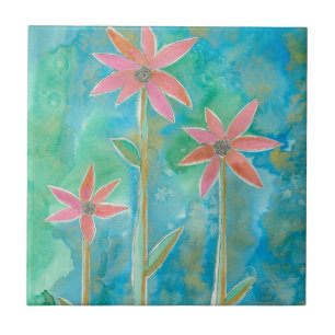 Köstliche Gänseblümchen III Fliese