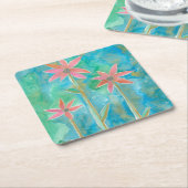 Köstliche Gänseblümchen III Rechteckiger Pappuntersetzer (angewinkelt)