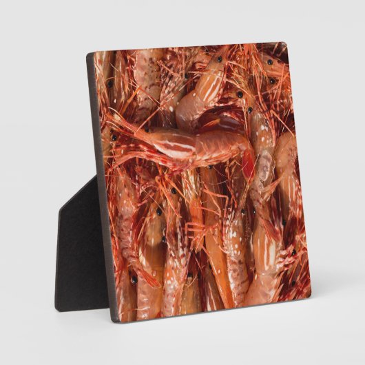 Köstliche Garnelen Fotoplatte (Vorderseite)