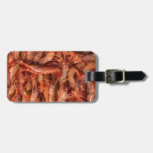 Köstliche Garnelen Gepäckanhänger