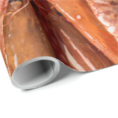 Köstliche Garnelen Geschenkpapier (Rolleneckpunkt)