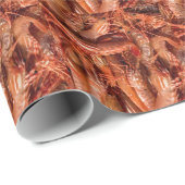 Köstliche Garnelen Geschenkpapier (Rolleneckpunkt)