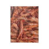 Köstliche Garnelen Notizblock (Rotiert)