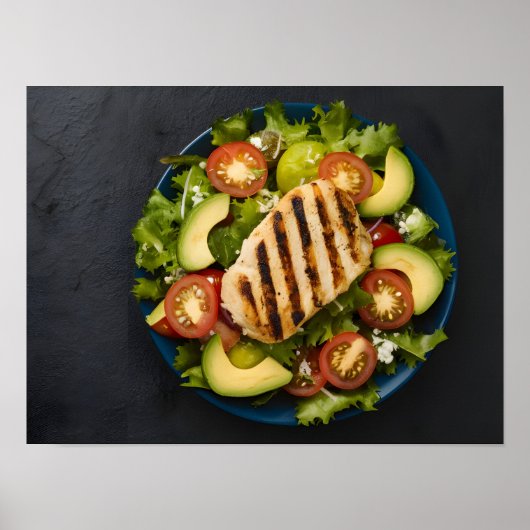 Köstliche gesunde Ernährung Poster (Vorne)