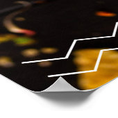 Köstliche Hotdogs Restaurant Medium anpassen Poster (Ecke)