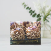 Köstliche Karamelll-Apple-Postkarten Postkarte (Stehend Vorderseite)