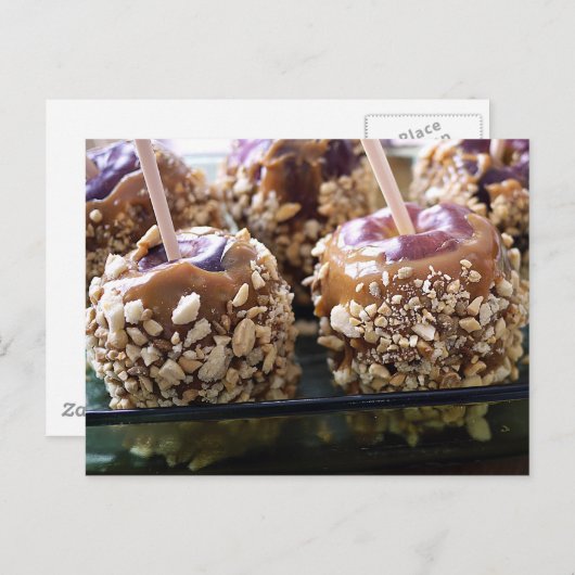 Köstliche Karamelll-Apple-Postkarten Postkarte (Vorne/Hinten)