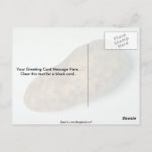 Köstliche Kartoffel Postkarte (Rückseite)