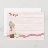 köstliche Kochkarte Postkarte (Vorne/Hinten)