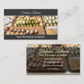 Köstliche Konditorei und Kekse Visitenkarte (Vorne/Hinten)