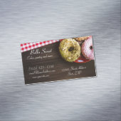 Köstliche Krapfen Magnetische Visitenkarte (Beispiel)