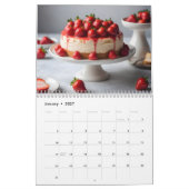 Köstliche Kuchen Kalender (Jan 2027)