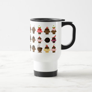 Köstliche Kuchen-Tasse Reisebecher