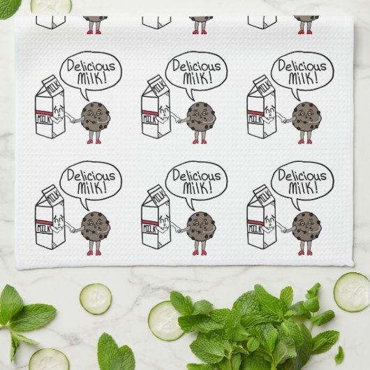 Köstliche Milch Handtuch (Gefaltet)