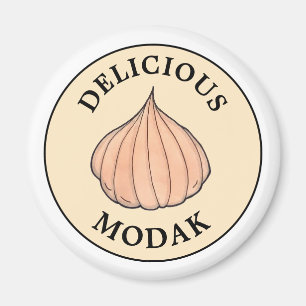 Köstliche Modak Coconut Mithai Indianersüße Magnet